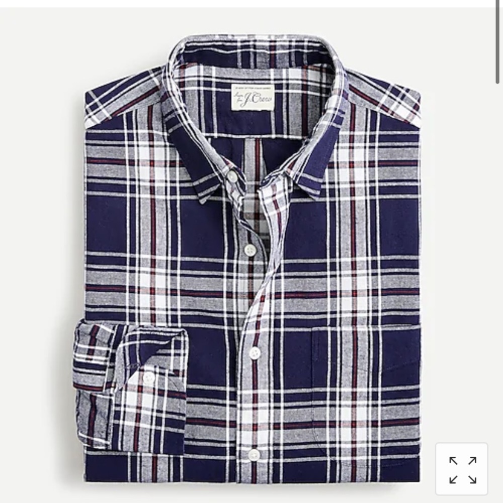 J.Crew Plaid Button Down Shirt